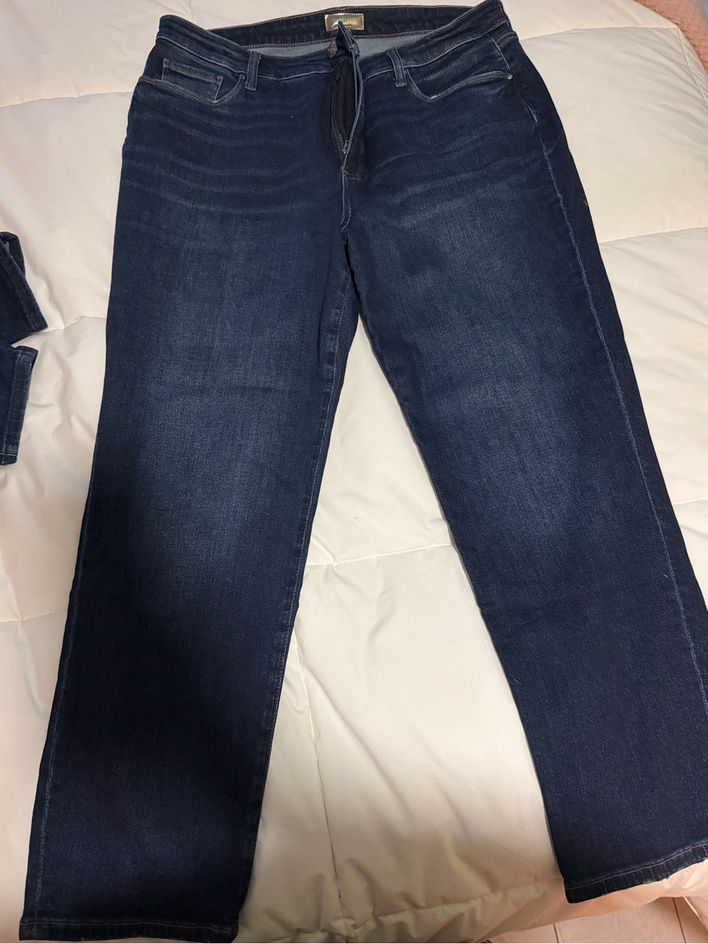 Kut from the Kloth Dark Blue Straight Leg Jeans